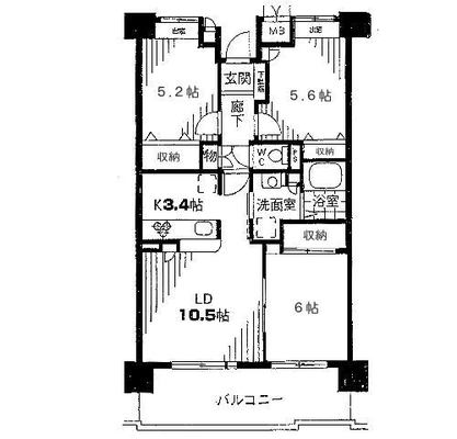 東京都荒川区南千住８丁目 賃貸マンション 3LDK