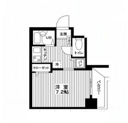 伊勢崎線賃貸マンション・1K
