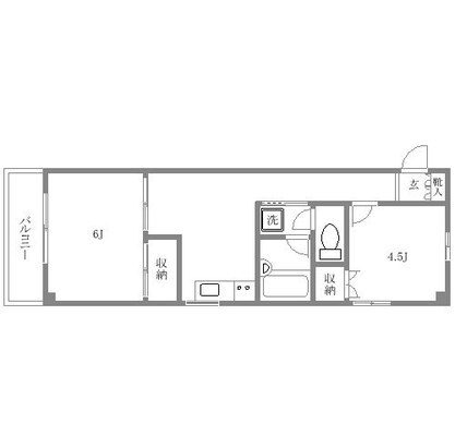 伊勢崎線 マンション 2DK
