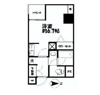 東京都台東区花川戸１丁目 賃貸マンション 1K