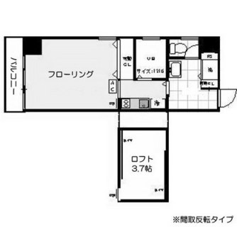 東京都足立区千住旭町 賃貸マンション 1K