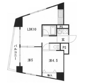 東京都足立区千住５丁目 賃貸マンション 2LDK