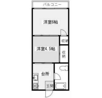 東京都足立区千住旭町 賃貸マンション 2K