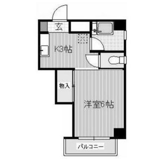 東京都台東区駒形２丁目 賃貸マンション 1K