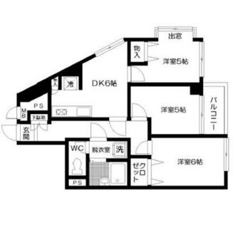 東京都足立区千住５丁目 賃貸マンション 3DK