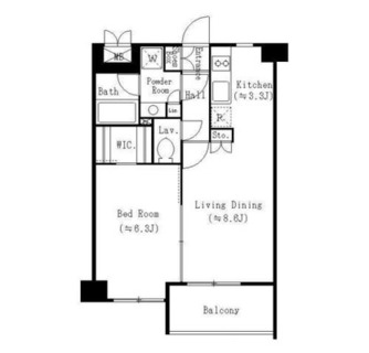 東京都足立区千住仲町 賃貸マンション 1LDK