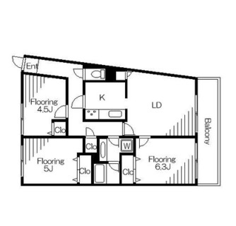 東京都足立区日ノ出町 賃貸マンション 3LDK