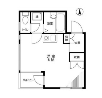 東京都足立区足立４丁目 賃貸マンション 1R