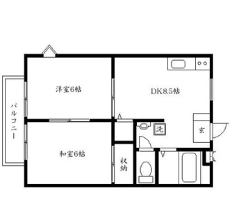 東京都足立区千住中居町 賃貸マンション 2DK