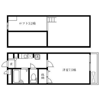 東京都足立区栗原２丁目 賃貸アパート 1K