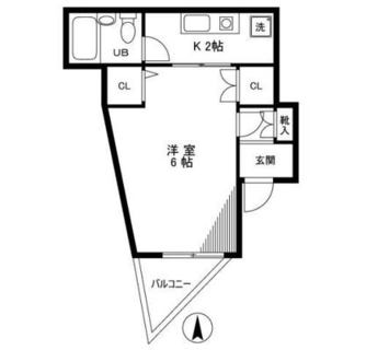 東京都足立区千住中居町 賃貸マンション 1K