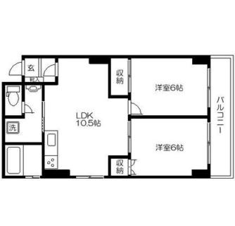 東京都墨田区本所１丁目 賃貸マンション 2LDK