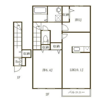 東京都足立区千住曙町 賃貸アパート 2LDK