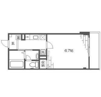 東京都足立区栗原１丁目 賃貸マンション 1K